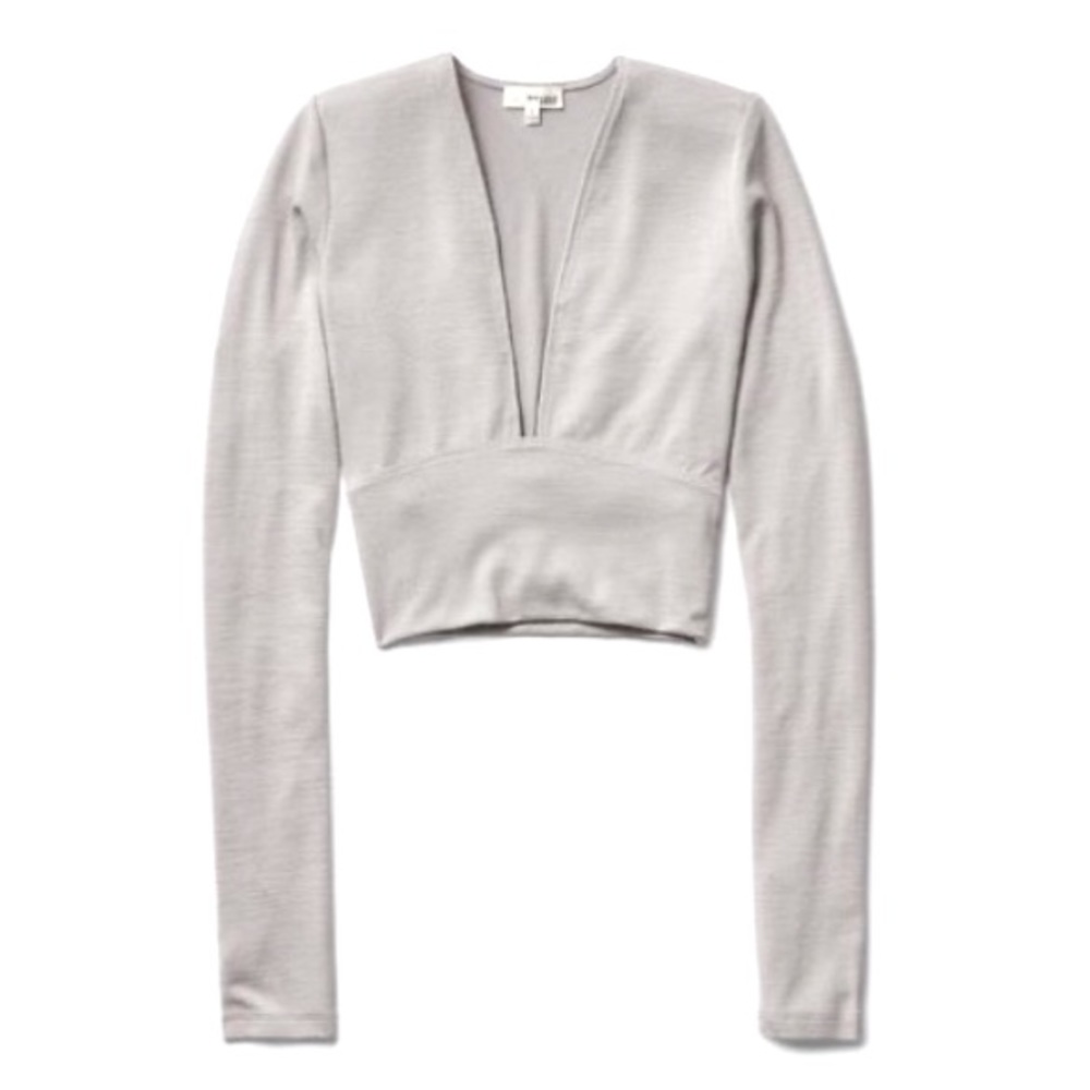 Aritzia | Wilfred Free Brigitte long sleeve crop